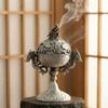Vintage Metal Incense Holder Handmade Sandalwood Incense Burner Aroma Burner  Tea Ceremony