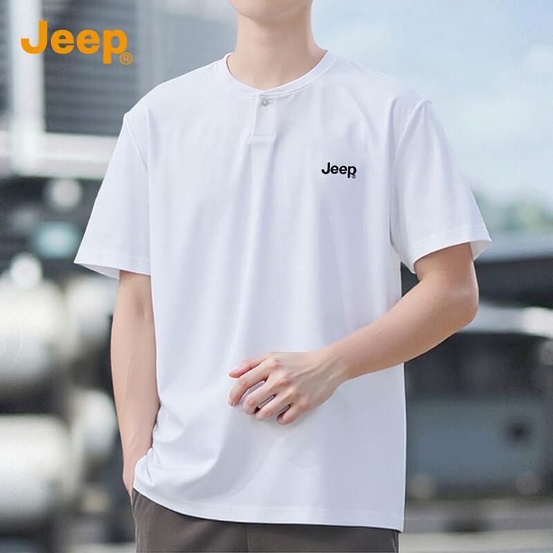 Jeep Мужская охлаждающая футболка с коротким рукавом