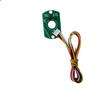 Double Hall magnetic encoder steel pipe motor code disc bobbin motor speed direction sensor tail shaft 5mm