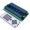 12V-24V 18-канальный переключатель с дистанционным управлением, кодом обучения и реле с самоблокировкой (Jog)