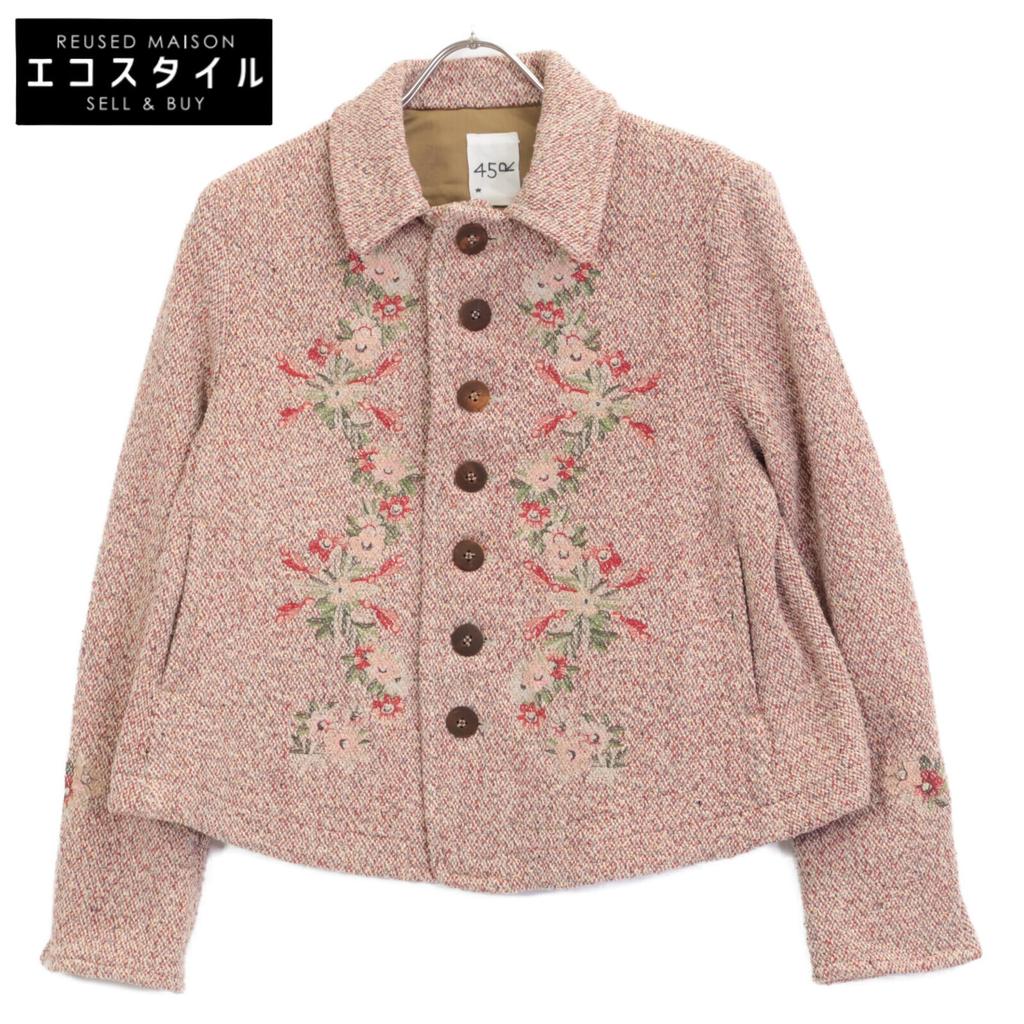 45R 25 Years Old NicoMiko Tweet Flower Annie Jacket Jacket RedUsed