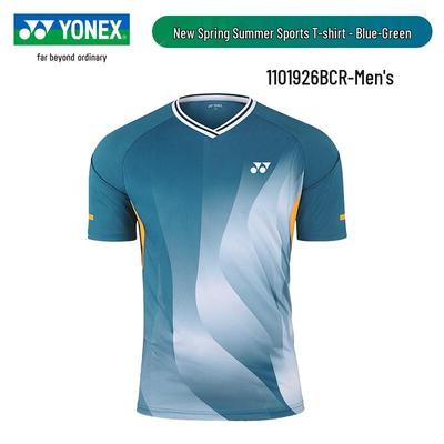 YONEX Быстросохнущая Бадминтонная Футболка с Коротким Рукавом