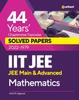 The 44 Years Chapterwise Topicwise Solved Papers (2022-1979) Iit Jee Mathematics Book