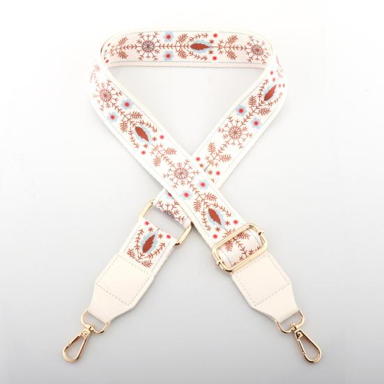 Colorful Nylon Bag Strap Adjustable Bag Strap Replacement Printed Strap with Buckles