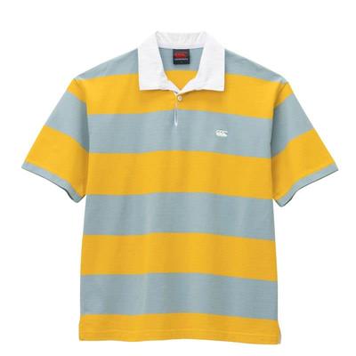 Регбийная футболка Canterbury с коротким рукавом, 4-дюймовая полоска, S/S, RA33002, Желтая, XS