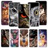 Милый чехол для телефона с рисунком совы для Xiaomi Redmi Note 15 14 13 12S 12 Pro Plus 11S 11E 11 11T 10S 10 Арт Мягкая накладка Redmi N