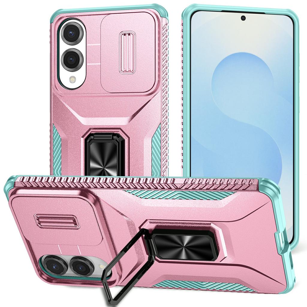 For Samsung Galaxy S25 Edge Case Camshield Kickstand TPU+PC Anti-Slip Phone Cover