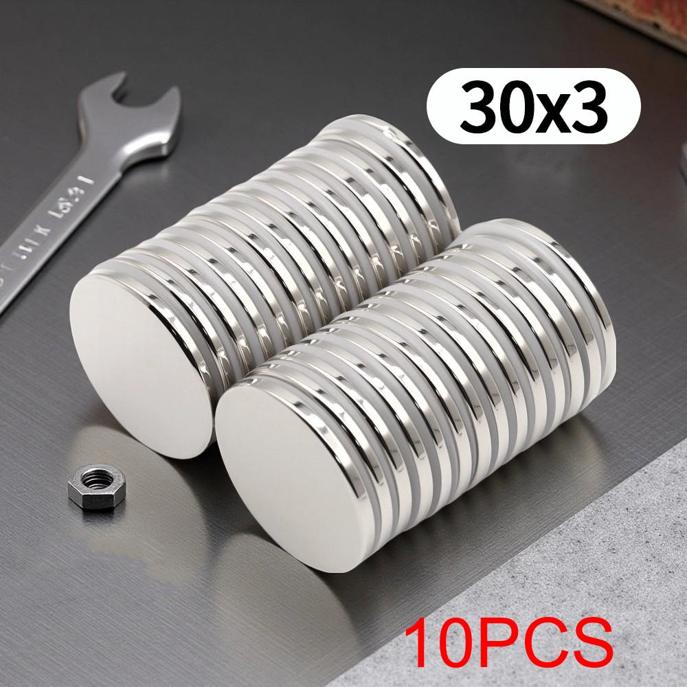 30x3MM магниты Круглые холодильные магниты для офисной доски Подходящие инструменты Домашнее рабочее место и т. д. 30*3
