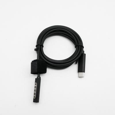 Кабель для поверхностной зарядки Type C, быстрая зарядка PD 15 В 3 А для Surface Pro 8/7/6/5/4/3 Go3/2/1 Laptop4/3/2/1