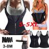 Женский тренажер для талии Cincher Zip Vest Body Shaper Top Corset Пояс для похудения