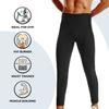 Мужские леггинсы для тренировок Спортивные штаны для сауны Компрессионные колготки для фитнеса Тренажерный зал Брюки для похудения Уловитель тепла Сауна Костюм для похудения Body Shaper Спортивные брюки