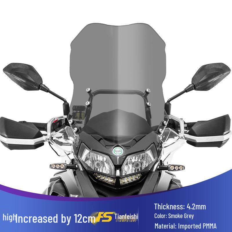 Аксессуар: Повышенное ветровое стекло для Benelli Jinpeng TRK502/502X
