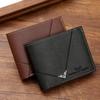 Men Wallets Short Wallet, Leather Card Holder, Coin Purse, Clutch Bag, Business Style