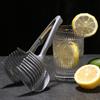 Stainless Steel Kitchen Handheld Orange Lemon Slicer Tomato Cutting Clip Fruit Slicer Onion Slicer Kitchen Item Cutter Accessories