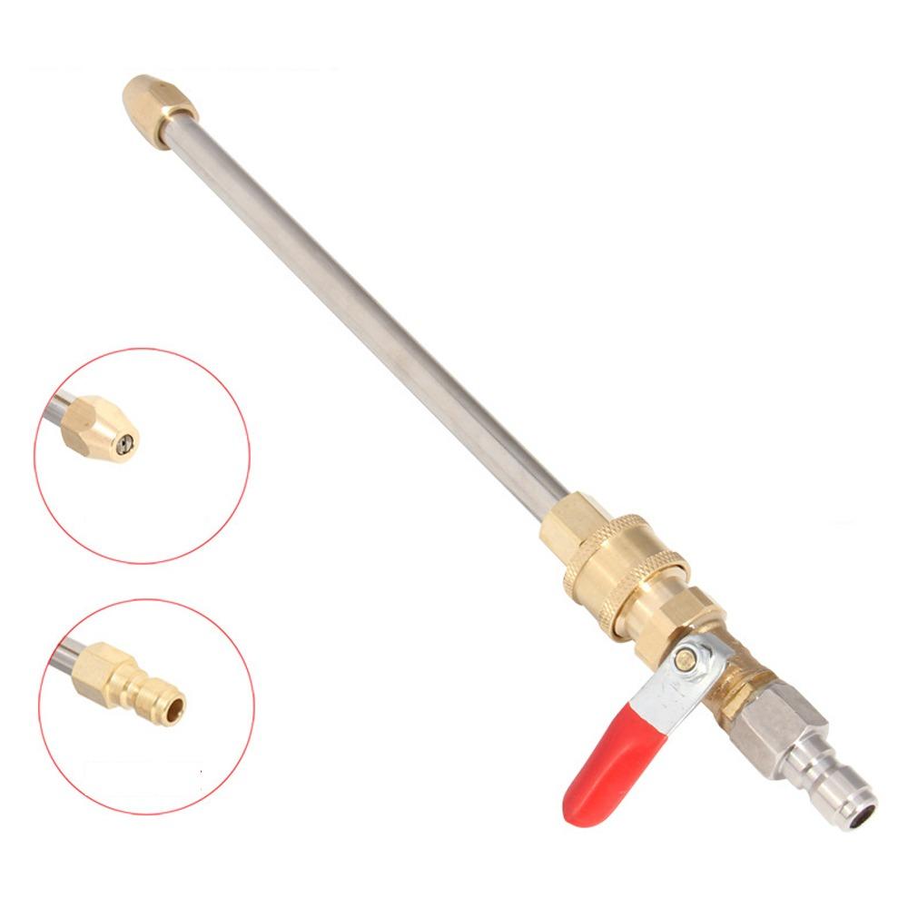 1/4 Inch Car Quick Nozzle High Pressure Washer Gutter Cleaner Washer Valve Wand Car Washing