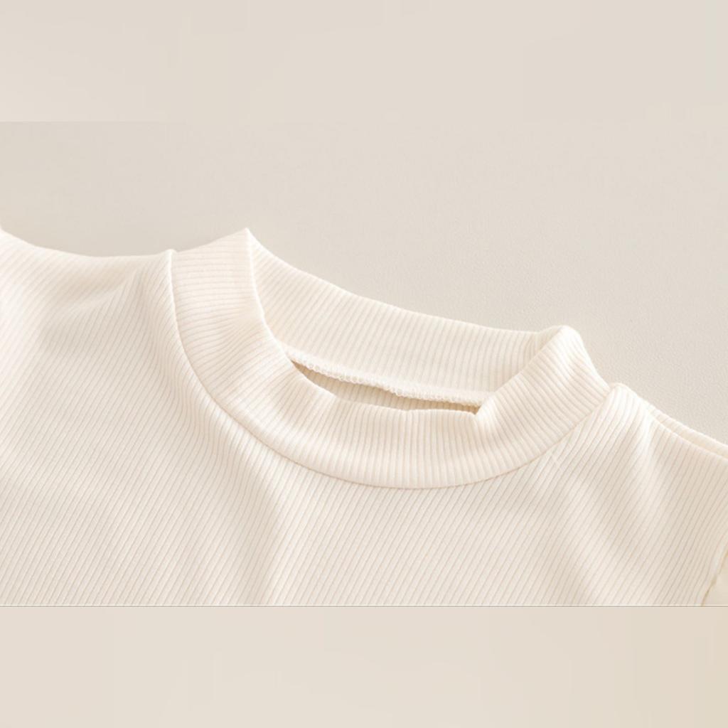 Детский повседневный комплект с длинным рукавом, удобные наряды для повседневной носки