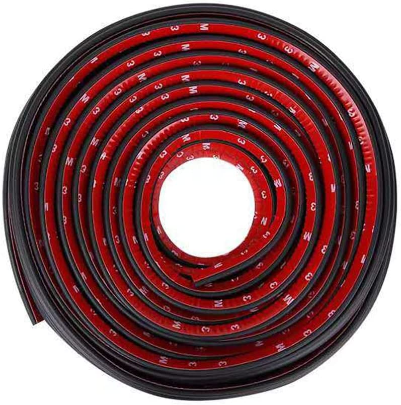 5/10 метров Резиновые уплотнительные полосы для дверей автомобиля Двухслойные уплотнительные наклейки Звукоизоляция Уплотнение Автомобильные наружные аксессуары Оптом