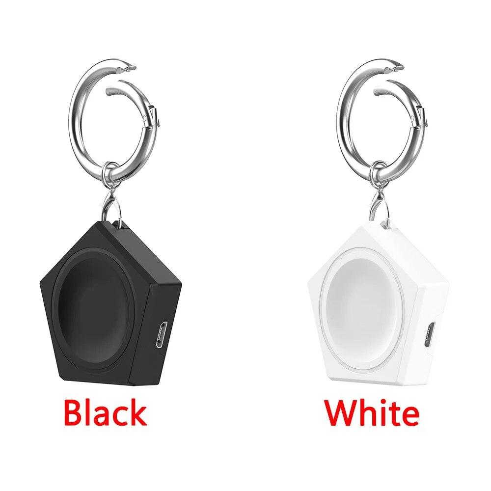 Портативное зарядное устройство для Samsung Galaxy Watch 6/6 Classic/5/5 Pro/Active 2/Watch4/3, магнитный брелок, беспроводное зарядное устройство USB C и Micro