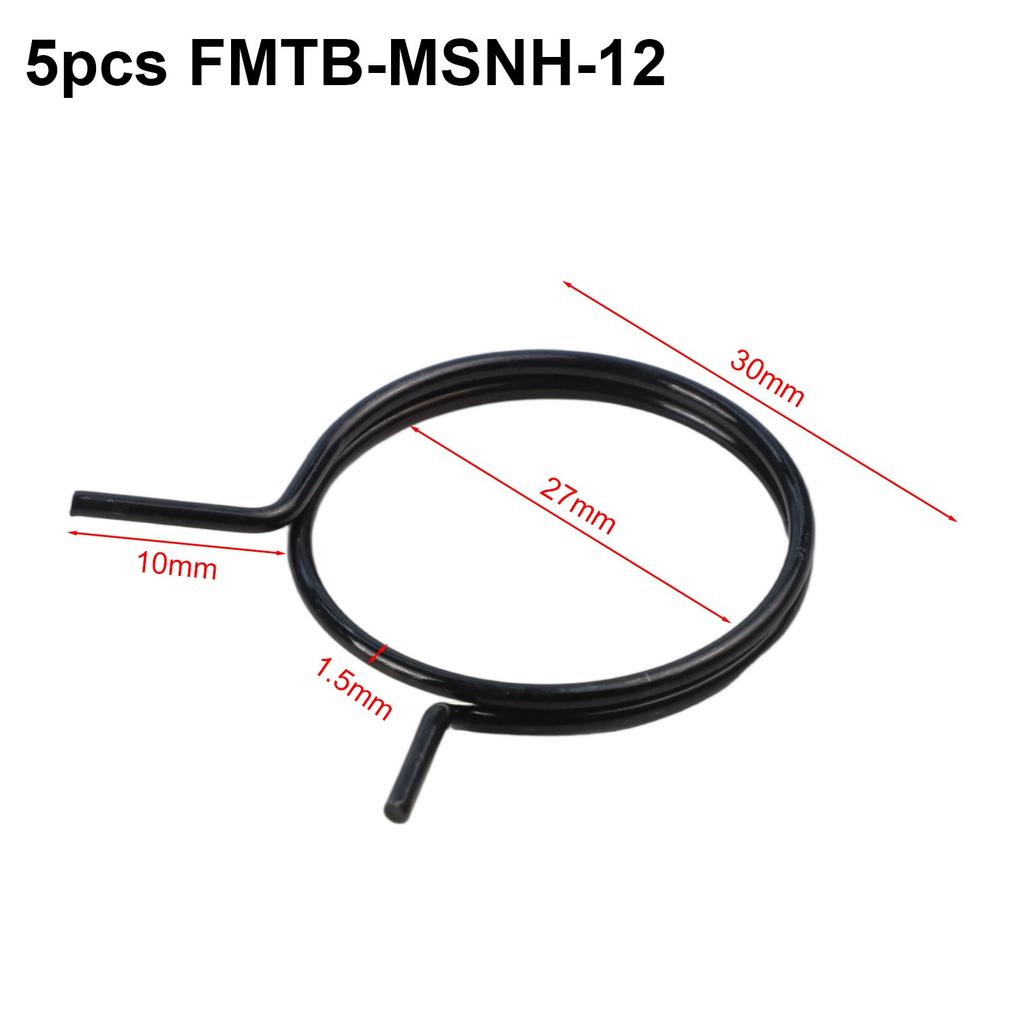 Door Handle Replacement Springs 5PCS Black FMTB-MSNH-5
