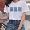 Женская футболка с рисунком Ван Гога и маслом Harajuku Ullzang Funny T Shirt Grunge Aesthetic Print