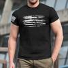 Men'S Fashionable T-Shirt, Street Casual Short Sleeved Clothing