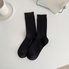 Socks Pure Cotton Calf Socks Pressure Thin High Stockings Cotton Double Needle Boneless Stacking Socks