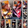 Чехол для телефона Kurosaki Ichigo Bleach для iPhone 11 12 13 Mini 14 15 Plus 16 Pro Max 17 Air 7 8 + SE Художественный Индивидуальный Fundas 11