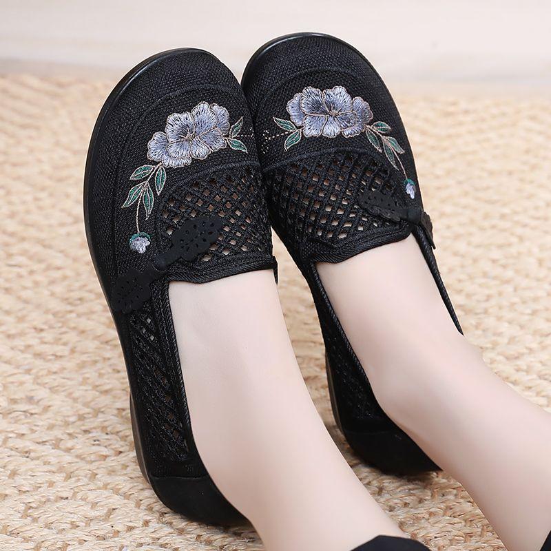 Летние одинарные нескользящие дышащие неглубокие повседневные туфли на одну ногу сандалии для ходьбы