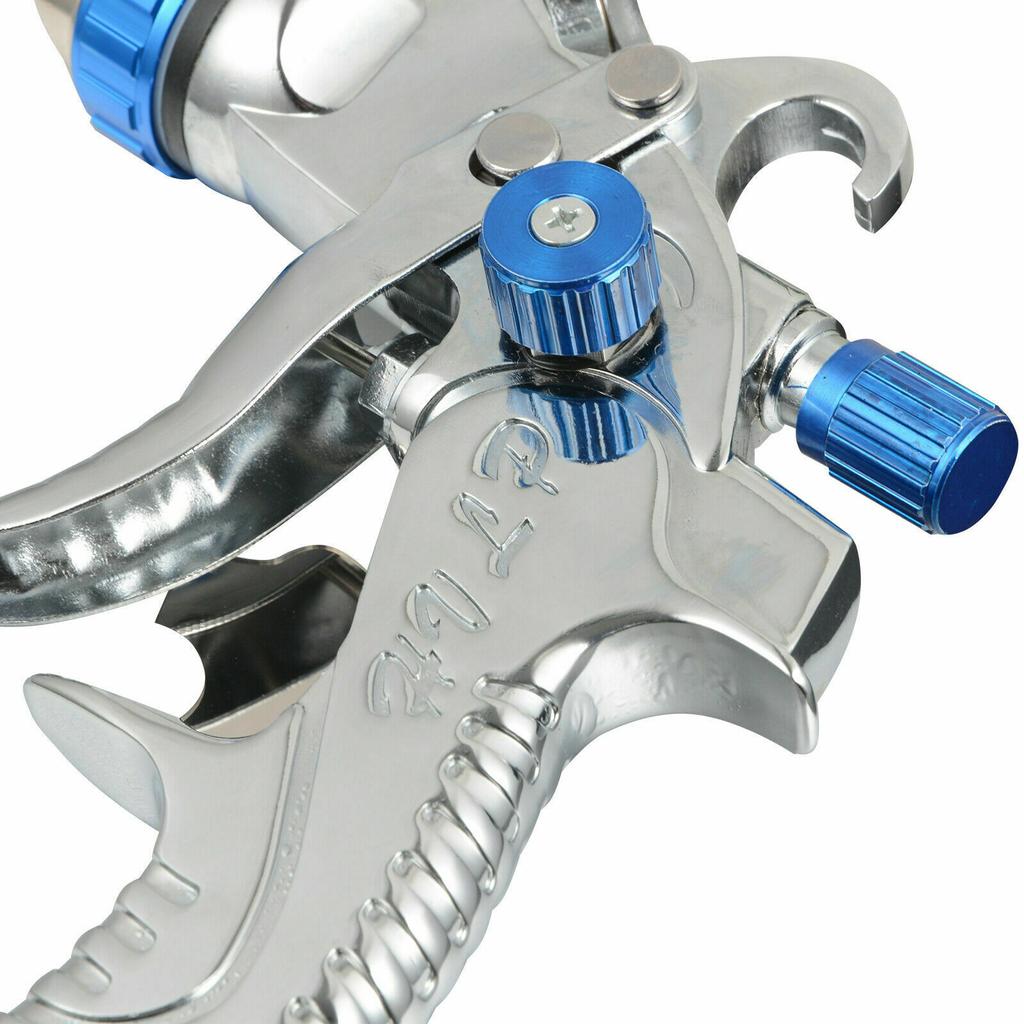 600CC Cup Автомобиль HVLP Краскораспылитель Комплект Регулятор воздуха Самотеком 3 насадки