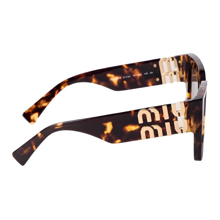 Miu Miu Square Sunglasses Women sunglasses Tortoise SMUB05_E14L_FE20U_C_A051