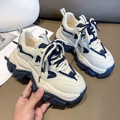 Увеличивающие рост туфли для папы, детская весенне-осенняя новая универсальная обувь на толстой подошве, модная спортивная и досуговая обувь