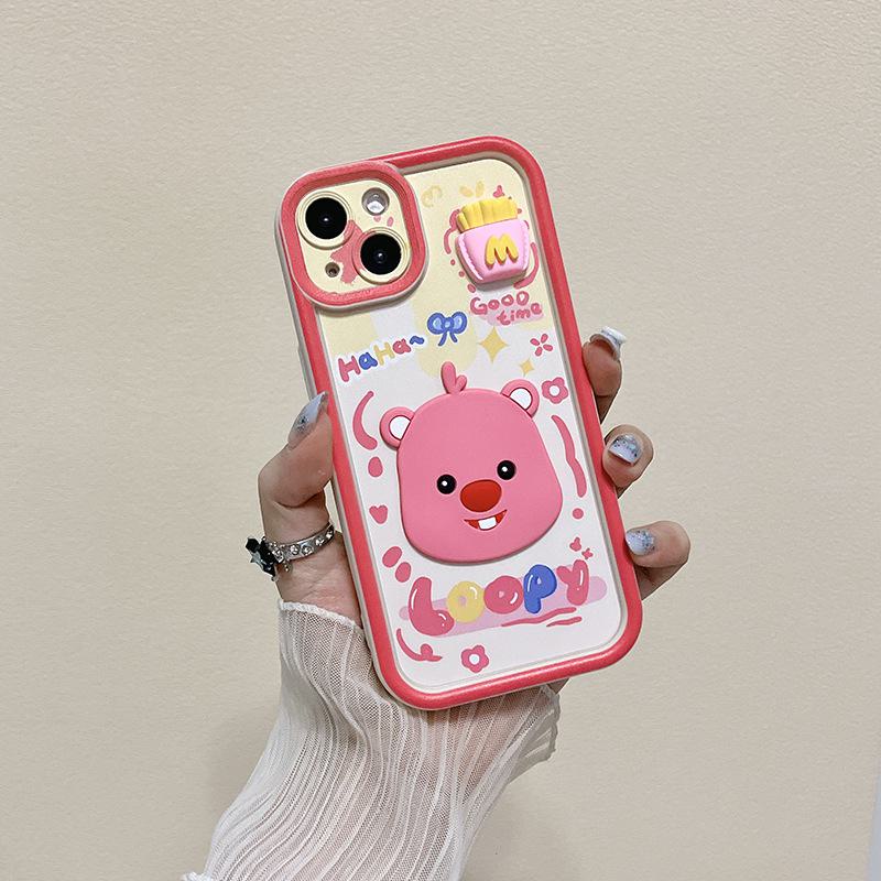Чехол для телефона с милыми мультяшными куклами для Infinix Smart7, Hot30i и HOT40