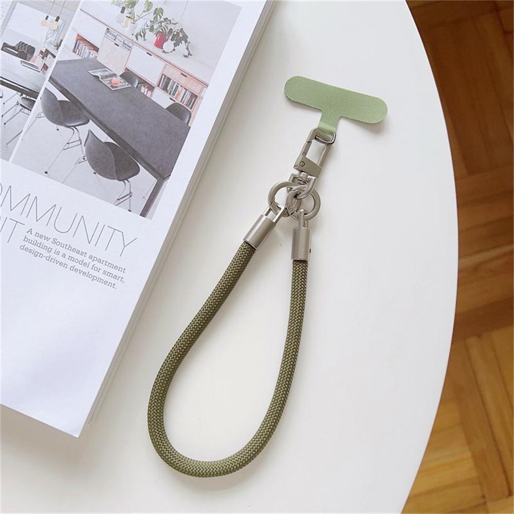 Медный ремешок для телефона с пряжкой 26 см, браслет на запястье для телефона, противокражный ремешок с петлей