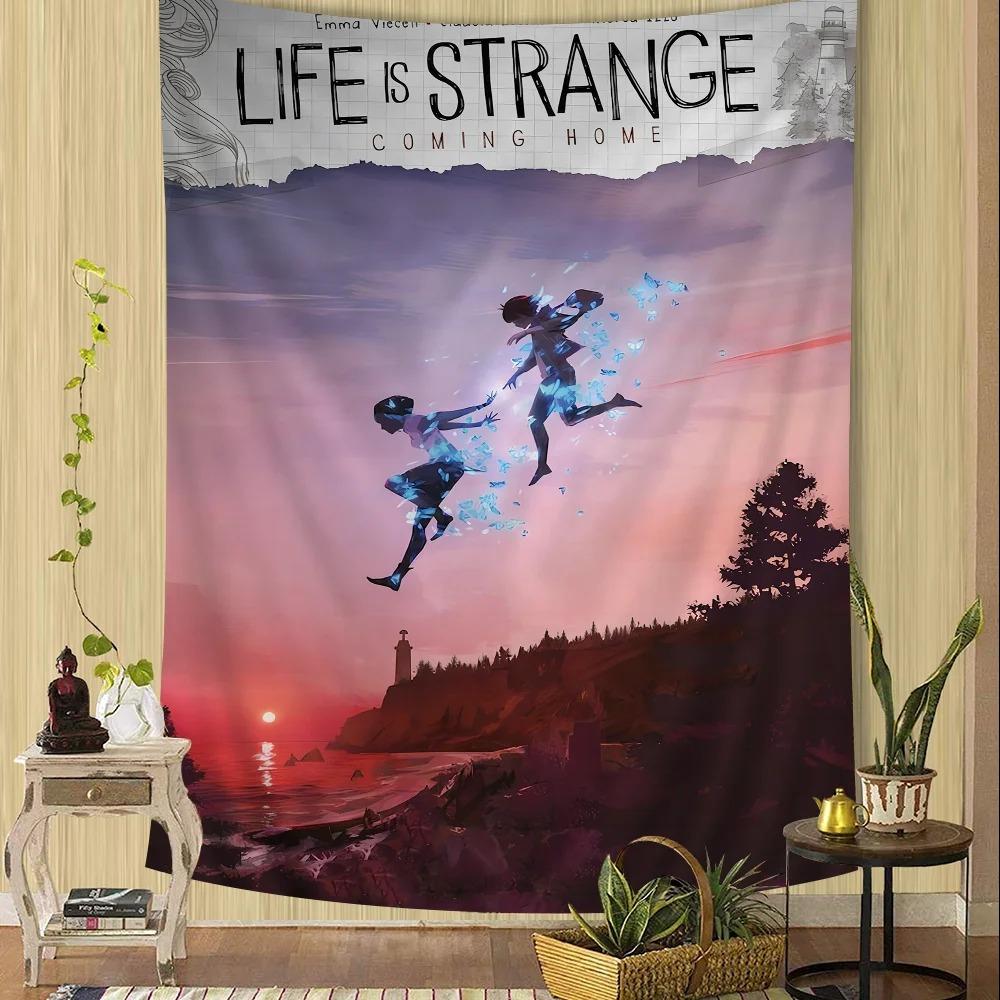 Life Is Strange Напечатанный Гобелен Настенный Повес Карта Таро Хиппи Настенная Юбка Общежитие Домашний Декор