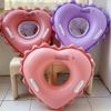 Pink Love Children Swim Circle Baby Swim Tube Water Play Tube Inflatable Pool Float Pool Party Accessory Swimming Seat Ring