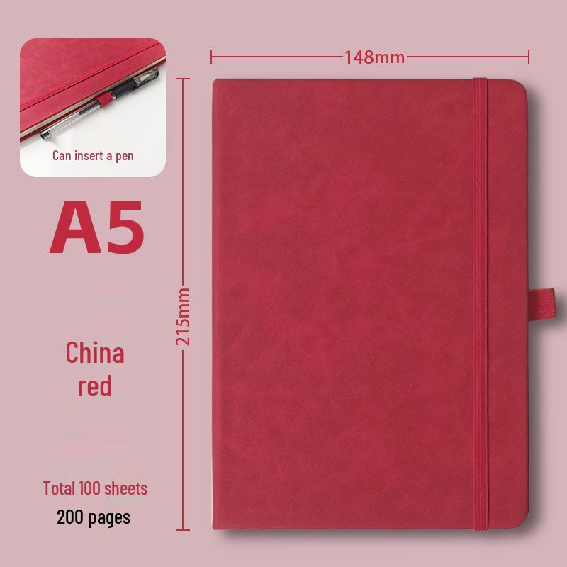 A5 Custom Logo Thickened Office Binder Notebook Diary