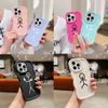 Чехлы для телефонов N79 Cartoon Matchman art Macaron Wavy Edge для iPhone 16 Pro Max Samsung S24 Plus S23 Ultra A35 A55 Xiaomi Redmi Note 13, противоударный чехол