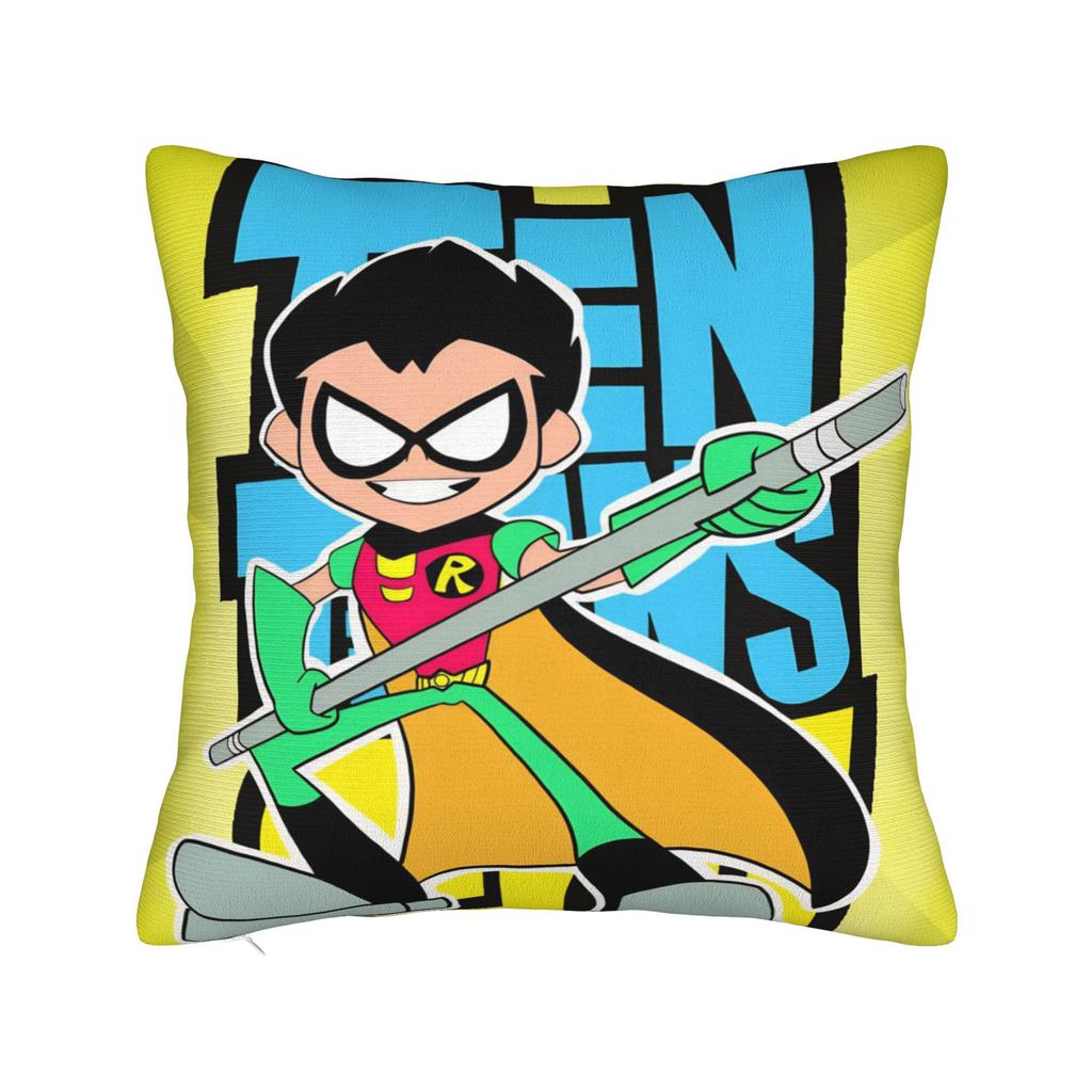 Подушки с принтом Подушки Teen Titans Go Beast Boy Постельное белье Чехол для подушки Декор Подушка для дивана Чехол Разные размеры