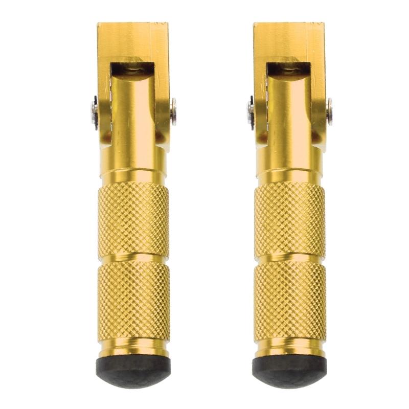 90 Degree Fixed Folding-Footpegs Foot Peg Front Rear Footrest Pedal Universal Motorcycle Modified Accessories 1 Pair