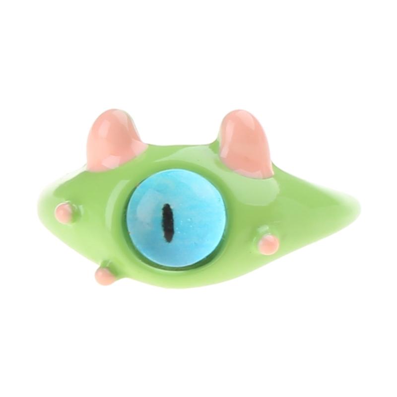 9 шт. Уникальные милые монстрики Кольцо Мультяшный глаз Открытое кольцо Регулируемое Резиновое кольцо на палец Подарок для детей и взрослых