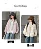 Girls' Spring/Autumn Baseball Jacket 2026 - Stylish, Loose Fit Sportswear for Big Kids