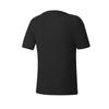 Fila Fitness Versatile Comfortable Casual Sports Simple Skin-Friendly Knitted Short Sleeve T-Shirt Women Tops Deep-Black A11W521105F-BK