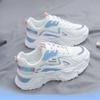 Мода 2024 года, новые спортивные туфли, женские, повседневные, спортивные, на толстой подошве, дышащие, повседневные туфли из сетки Zapatillas De Deporte