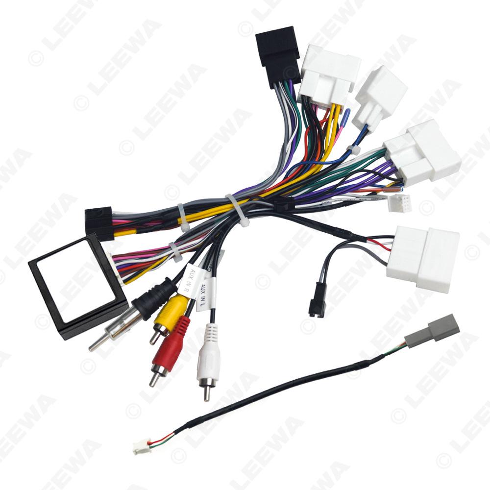 Совместимый кабель питания для Toyota 2022: Prado, Highlander, Levin, Corolla Cross, Frontlander, Venza - Навигация с большим экраном.