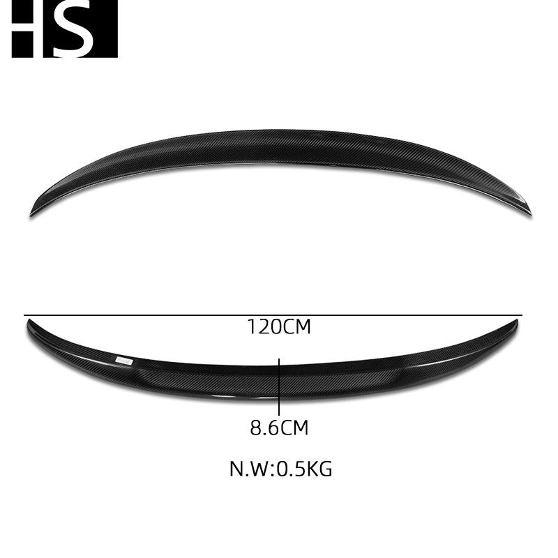 14-20 BMW F36 4 Series P-Style Carbon Fiber Rear Wing Spoiler