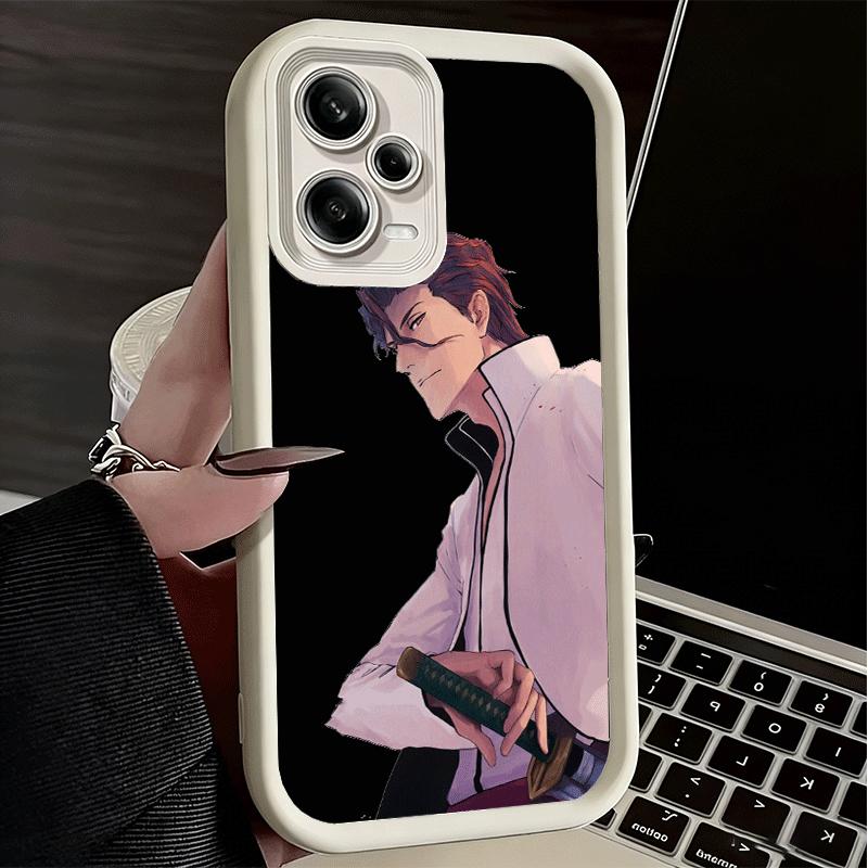 Чехол для телефона Xiaomi Redmi Note 15 14 13 Pro Plus Bleach Айзен Соуске Оболочка 12S 11 11S 11T 5G 14S Мягкий силикон Funda