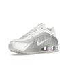 Nike Shox R4 Platinum Barely Grape Женские кроссовки Silver White Metallic-Platinum HF5076-100
