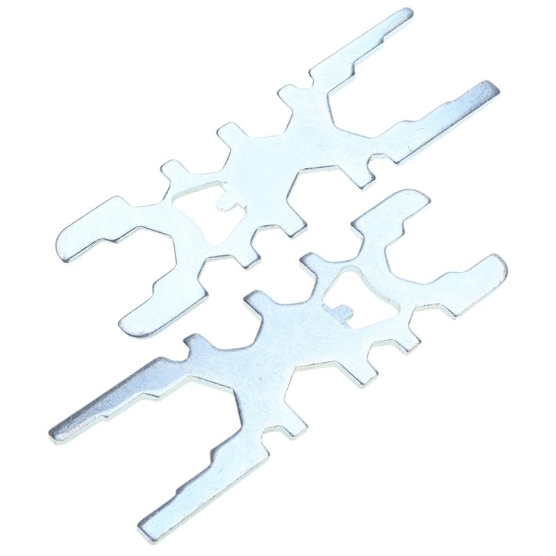 Практичный ключ для смесителя для ванной комнаты, насадка для душа и крепление для смесителя, толщина 3,5 мм, ключ для смесителя для душа