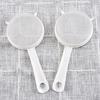 Handheld Kitchen Leaf Mesh Screen Flour Strainer Tea Plastic Sieve