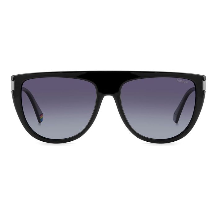 Lunettes de Soleil Polaroid PLD 6221/S/X 57/16/140 BLACK/ GREY SHADED POLARIZED polycarbonate femme PLD 6221/S/X